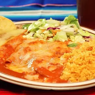 4 Baked Cheese Enchiladas